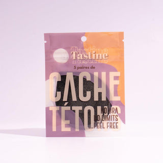 Cache-tétons - noir - Tastine