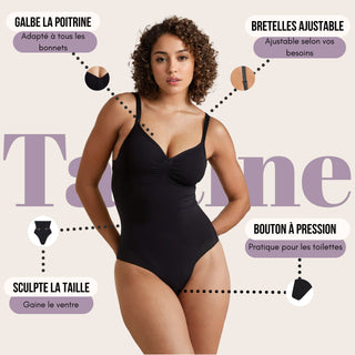 Body culotte gainant