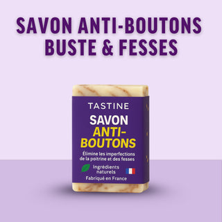 Savon anti-boutons buste & fesses